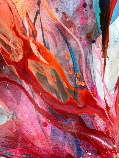 Dynamische vloeiende kleuren door Anna Viklund