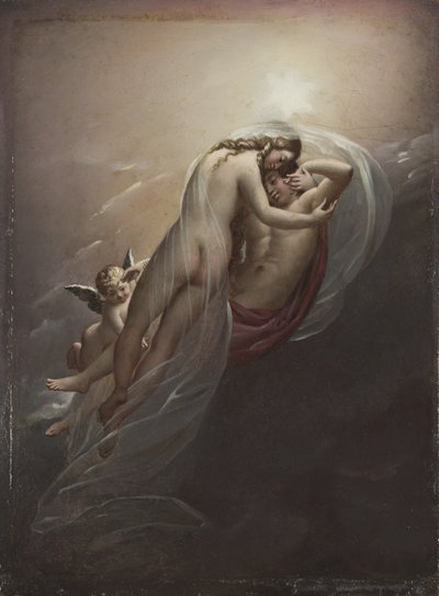 Aurora en Cephalus door Anne-Louis Girodet de Roucy-Trioson