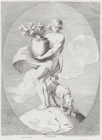 Geur door Anne Claude Philippe de Caylus, Etienne Fessard