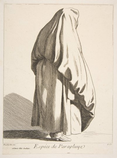Een Soort Paraplu, 1746 door Anne Claude Philippe de Caylus