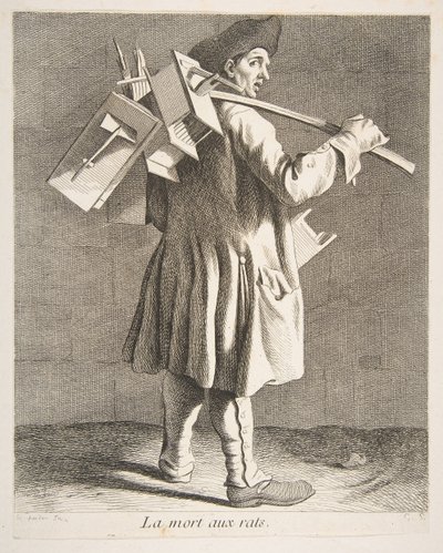 De rattenvanger, 1746 door Anne Claude Philippe de Caylus