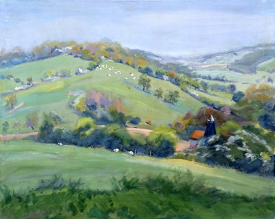 Tillingham Valley, Sussex door Anne Durham