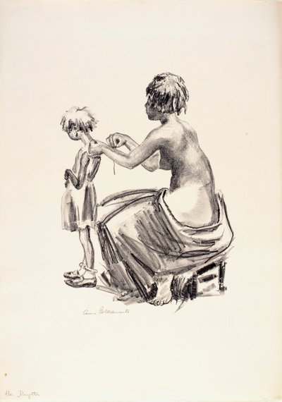 Haar dochter door Anne Goldthwaite