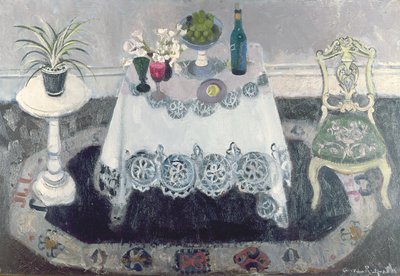 Grijs en wit interieur door Anne Redpath