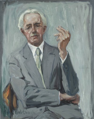 Portret van Charles Reiffel, ca. 1938 door Anni Baldaugh