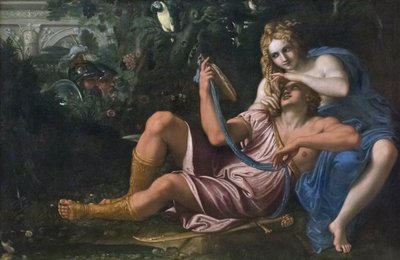 Rinaldo en Armida door Annibale Carracci