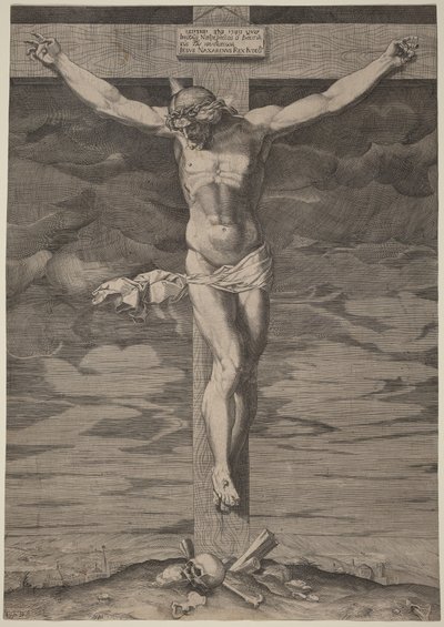 De kruisiging door Annibale Carracci
