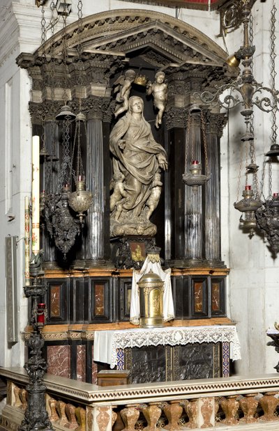 De Tenhemelopneming van de Maagd Maria door Annibale Fontana