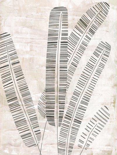Abstracte botanische lijnen door Annick