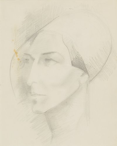 Zelfportret door Anny Dollschein