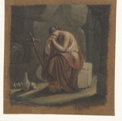 Boetvaardige Maria Magdalena door Anonymous