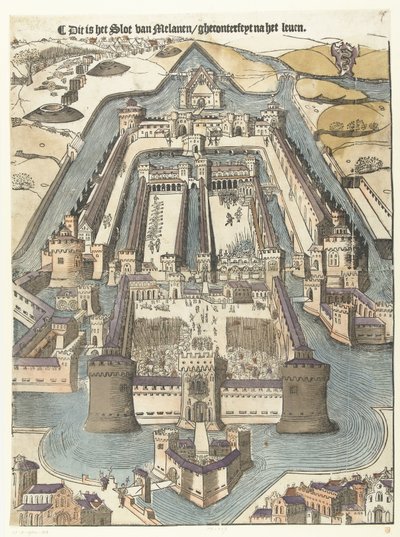 Castello Sforza door Anonymous
