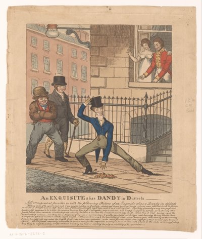 Dandy in nood door Anonymous