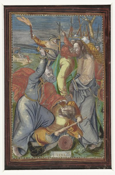 De gevangenneming van Christus door Anonymous