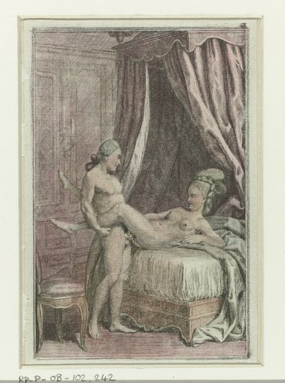 Erotische serie met koppels in bed door Anonymous