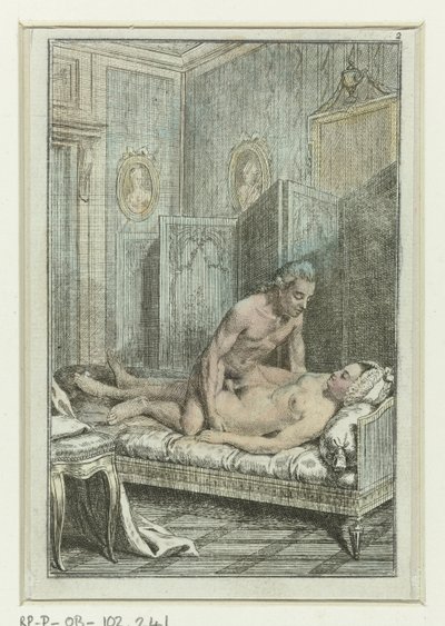 Erotische serie met koppels in bed door Anonymous