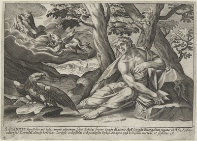 Evangelist Johannes door Anonymous