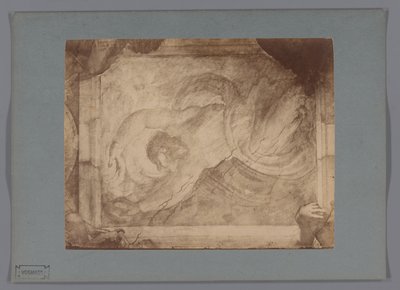 De scheiding van donker en licht door Michelangelo door Anonymous