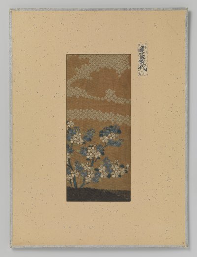 Fragment textiel door Anonymous