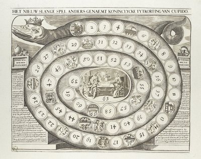 Het nieuw slange spel anders genaemt koninclycke tytkorting van Cupido door Anonymous
