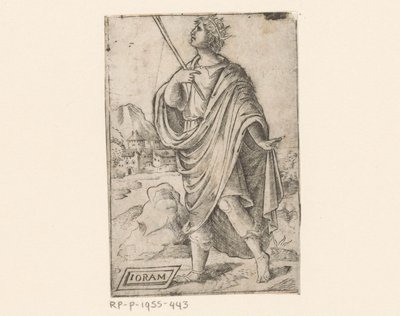 Koning Joram van Israël door Anonymous