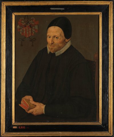 Portret van Jacob Hendricksz. van Swieten, voorheen getiteld Dirck Hendricksz van Swieten door Anonymous