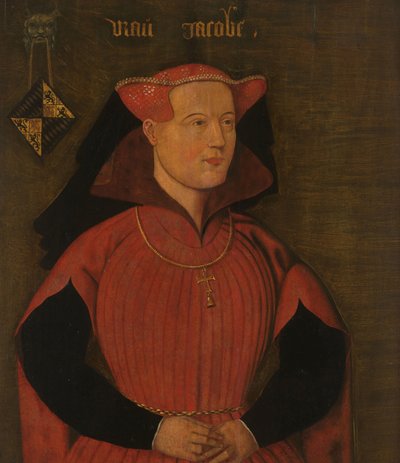Portret van Jacoba van Beieren, Gravin van Holland en Zeeland (Jacqueline, Gravin van Henegouwen) door Anonymous