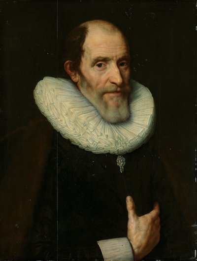Portret van een man door Anonymous