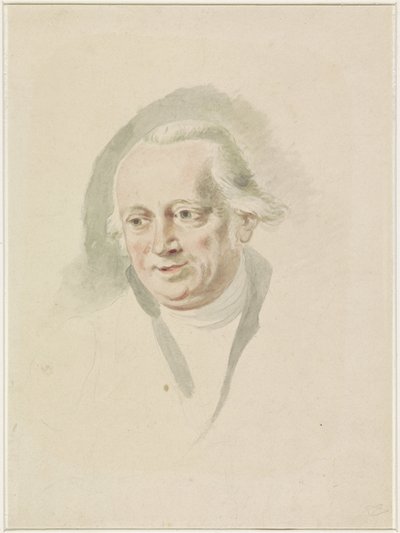 Portret van Adriaan de Lelie door Anonymous