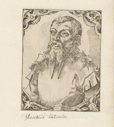 Portret van Horatio Baglioni door Anonymous