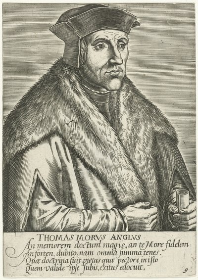 Portret van Thomas More door Anonymous