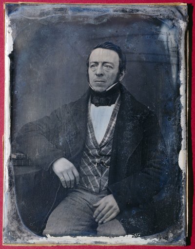 Portret van een onbekende man door Anonymous