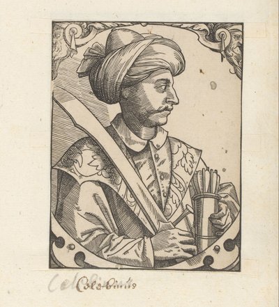 Portret van sultan Selim I door Anonymous