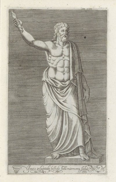 Sculptuur van Jupiter door Anonymous