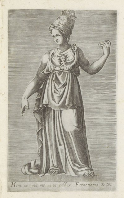 Sculptuur van Minerva door Anonymous