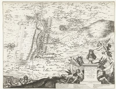 Slag bij Kassel, 1677 door Anonymous