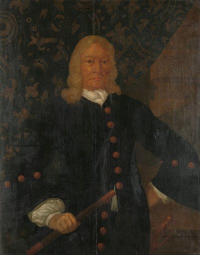 Portret van Willem van Outhoorn, gouverneur-generaal van Nederlands-Indië door Anonymous