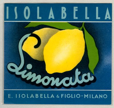 Advertentie voor Italiaanse limonade door Anonymous Anonymous