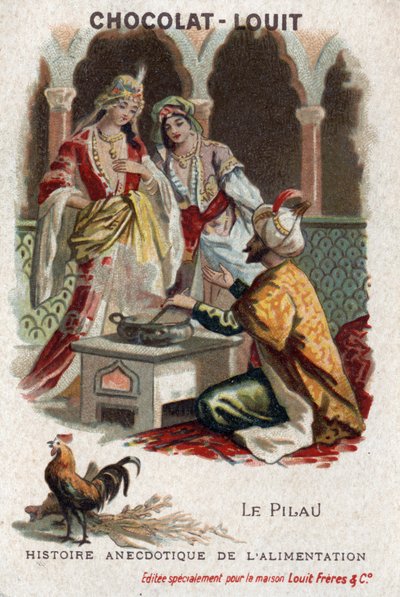 Anekdotische geschiedenis van voedsel: de pilaf (kalkoen). Sultan Amurat IV (of Murad IV) door Anonymous Anonymous