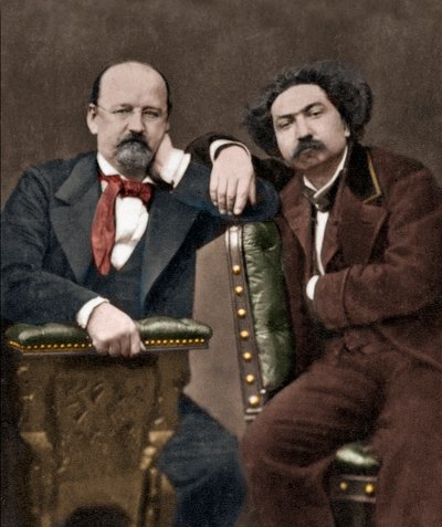 Emile Erckmann (1822-1899) en Alexandre Chatrian (1826-1890) door Anonymous Anonymous