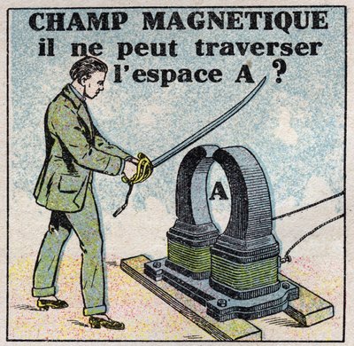 Ether (materiaal): magnetisch veld. Kan hij ruimte A niet oversteken? door Anonymous Anonymous