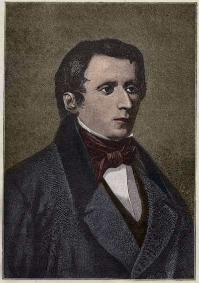 Giacomo Leopardi: (1798-1837), Italiaanse dichter door Anonymous Anonymous