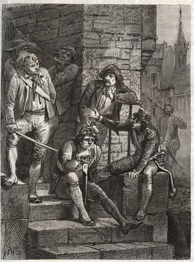 La bande de Maillard Sous la Revolution (Stanislas Marie Maillard) door Anonymous Anonymous