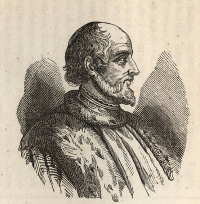 Matteo I Visconti genaamd Matteo Magno (Mathieu I Visconti, de Grote genoemd) - 1250-1322 door Anonymous Anonymous
