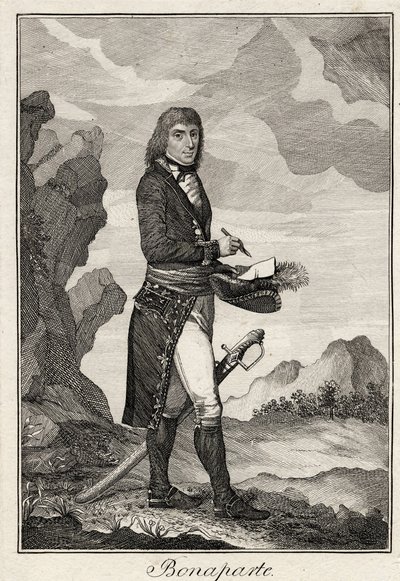Napoleon Bonaparte door Anonymous Anonymous