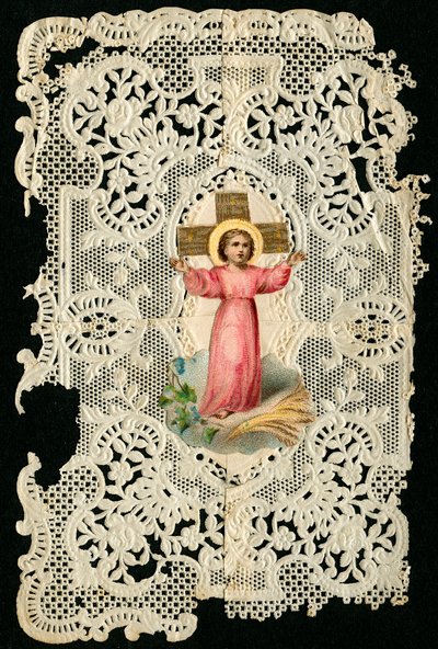 Vrome afbeelding: Jezus kind (chromolithografie) door Anonymous Anonymous