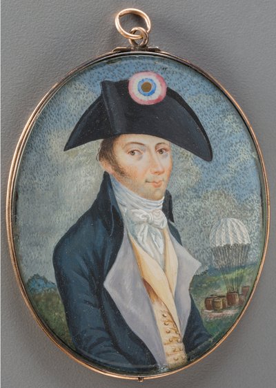Portret van Andre Jacques Garnerin (1769-1823) door Anonymous Anonymous