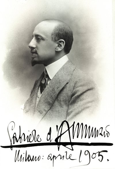 Portret van Gabriele d