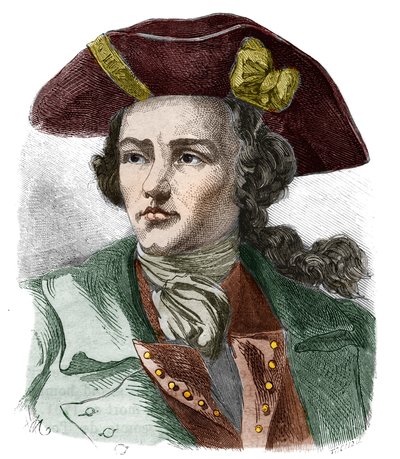 Portret van Jacques Cassard, Franse zeeman door Anonymous Anonymous