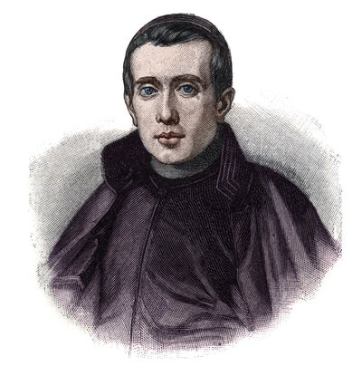 Portret van Jaume Balmes i Urpia (of Jaime Jacques Balmes) door Anonymous Anonymous